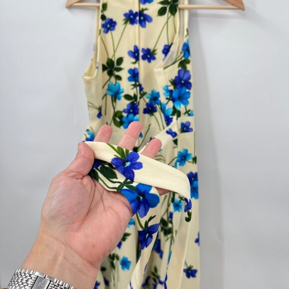 Vintage Nancy G Floral Maxi Dress - Picture 7 of 9